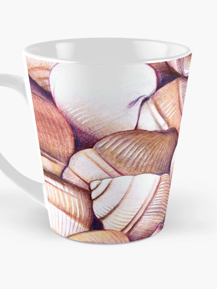 Thumbnail 3 of 4, Coffee Mug, Shells designed and sold by Vicky Pratt.