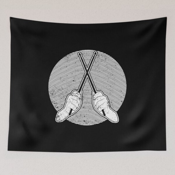 Item preview, Vintage Drummer Drum Sticks Rock designed and sold by jingdomdesgine.