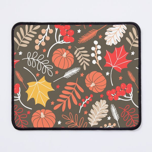 Item preview, Seasonal Autumn Pumpkin Botanical Berries Nature pattern designed and sold by Nicola-Rowe.