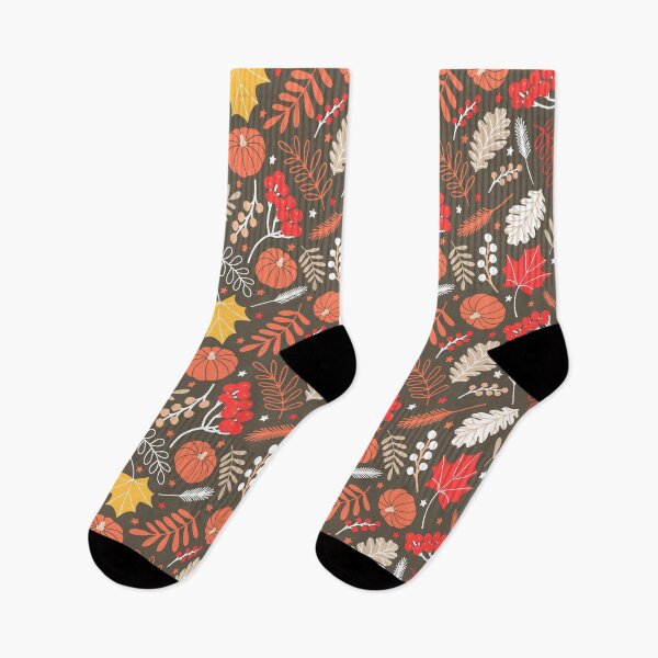 Item preview, Seasonal Autumn Pumpkin Botanical Berries Nature pattern designed and sold by Nicola-Rowe.