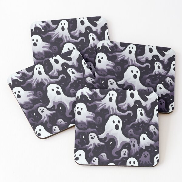 Item preview, Ghosts in the Dark Seamless Pattern designed and sold by Sturdust.