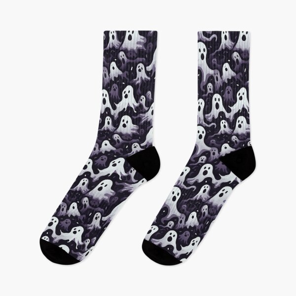 Item preview, Ghosts in the Dark Seamless Pattern designed and sold by Sturdust.