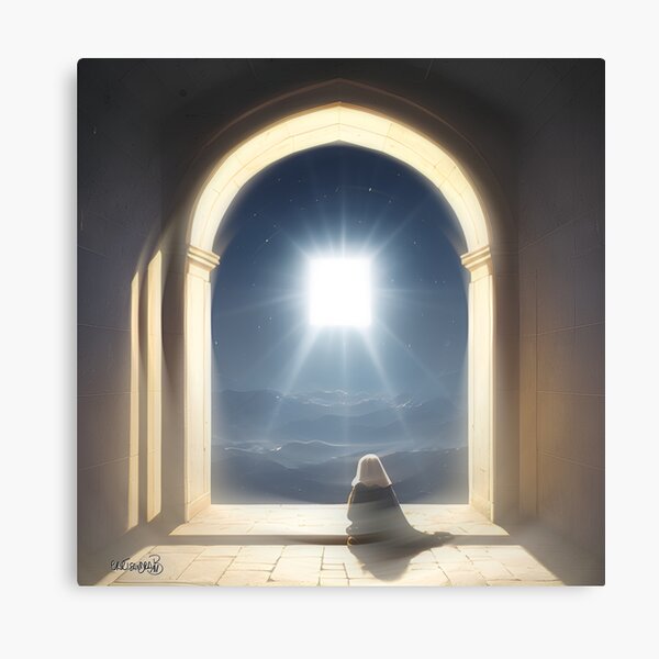 The light has won Canvas Print