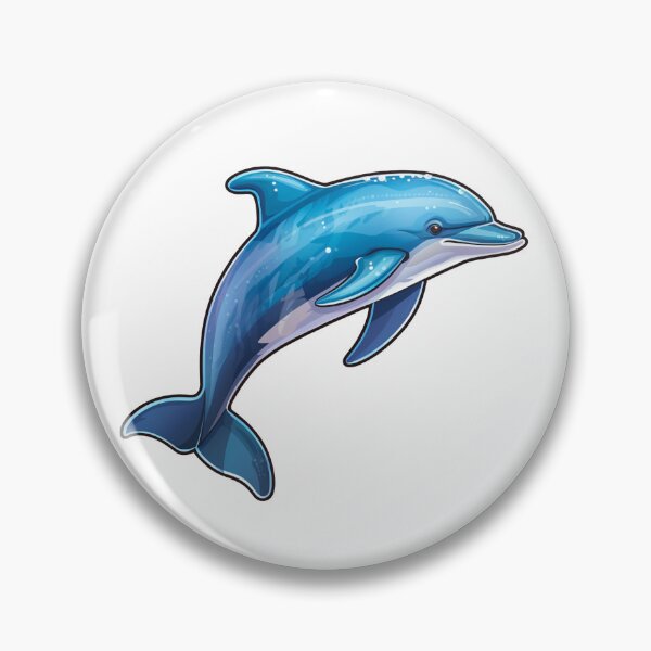 Artikelvorschau, Springender Delphin entworfen und verkauft von DiveIntoDesigns.