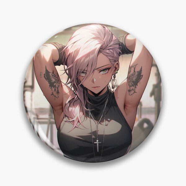 Item preview, Muscular Anime Girl Image, Anime Style Body Builder Girl, High Quality AI Images designed and sold by DigitAIShop.
