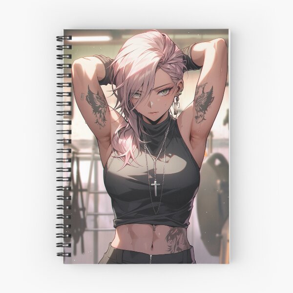 Item preview, Muscular Anime Girl Image, Anime Style Body Builder Girl, High Quality AI Images designed and sold by DigitAIShop.