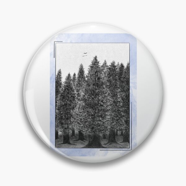 Item preview, Forest landscape Digital Iullstration designed and sold by MakenahS.