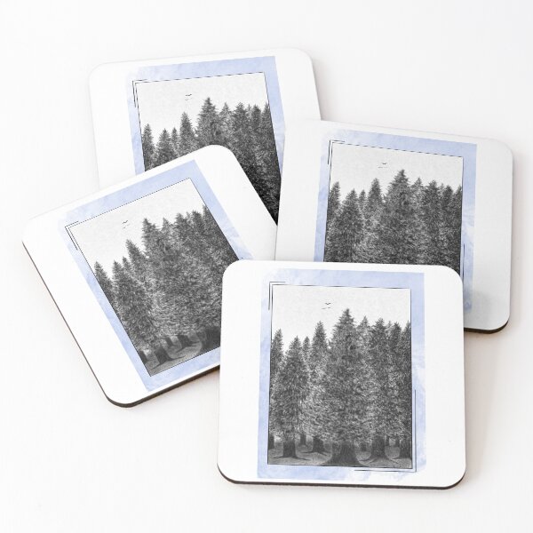 Item preview, Forest landscape Digital Iullstration designed and sold by MakenahS.