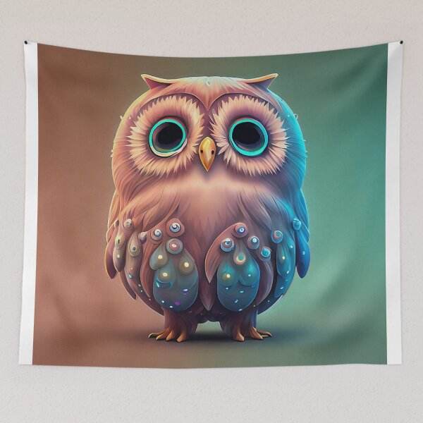 Item preview, Holographic Owl 4 designed and sold by SchokoGoth.