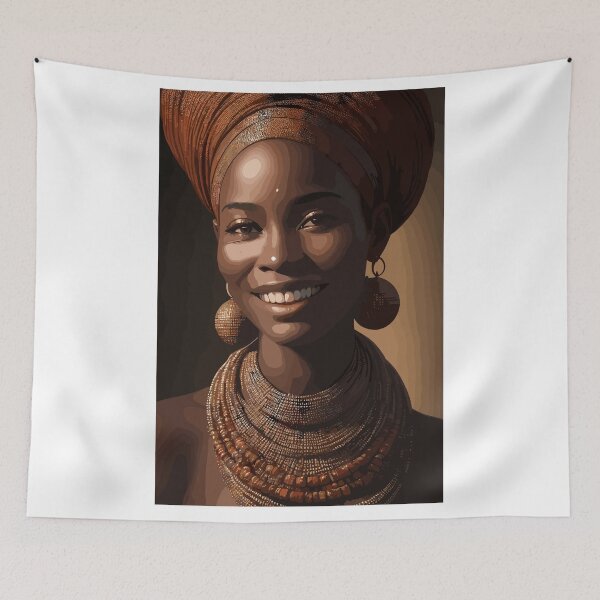 Item preview, Beautiful African Woman designed and sold by Atokeh.