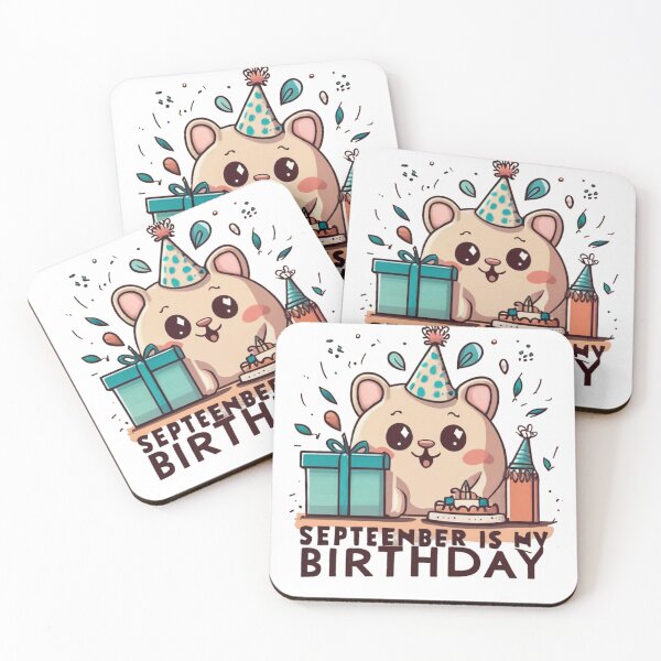 Item preview, september Is My Birthday Yes The Whole Month Funny Birthday designed and sold by ET-STUDIO.