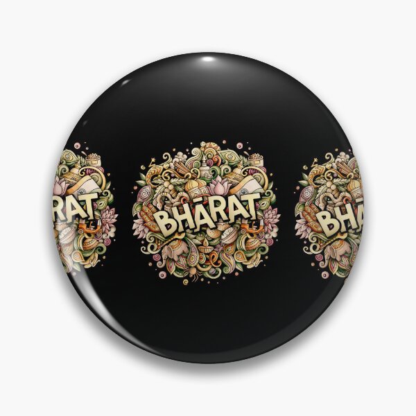 Item preview, Bharat Love - Bharat All Together - Indian Cultural Symbols designed and sold by 3dozecreations.