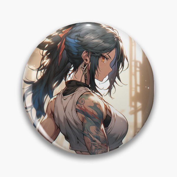 Item preview, Muscular Anime Girl Image, Anime Style Body Builder Girl, High Quality AI Images designed and sold by DigitAIShop.