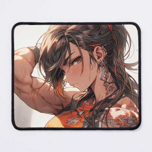 Item preview, Muscular Anime Girl Image, Anime Style Body Builder Girl, High Quality AI Images designed and sold by DigitAIShop.