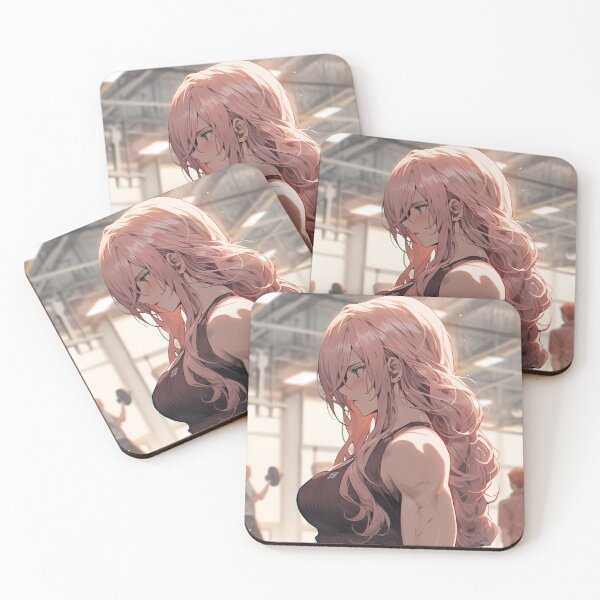 Item preview, Muscular Anime Girl Image, Anime Style Body Builder Girl, High Quality AI Images designed and sold by DigitAIShop.