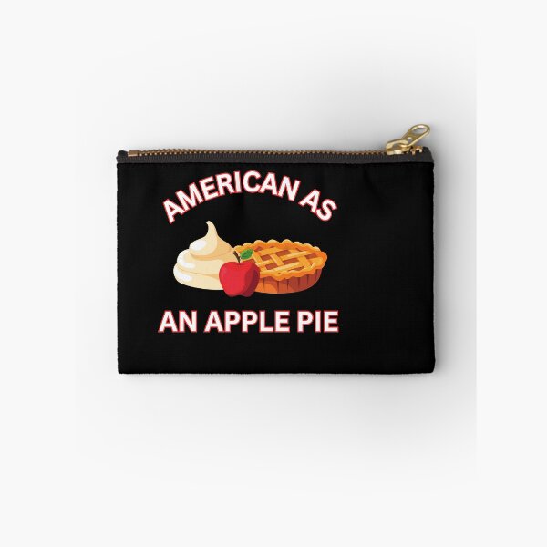 Item preview, AMERICAN AS AN APPLE PIE designed and sold by ANNINOART ⭐⭐⭐⭐⭐.