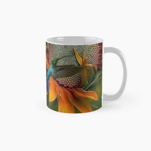 Item preview, Hummingbird in sunflower designed and sold by AryAli.