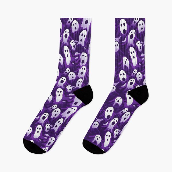 Item preview, Ghosts Purple Seamless Pattern designed and sold by Sturdust.