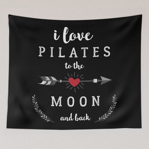 Item preview, I Love Pilates to the Moon and Back designed and sold by ClaudiaFlores.