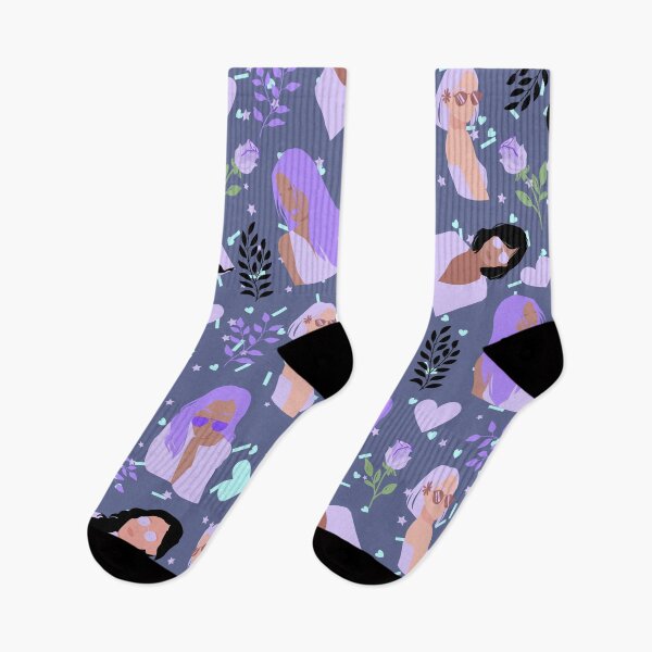 Item preview, Girls on Top (purple) designed and sold by Dorina Larsdotter.