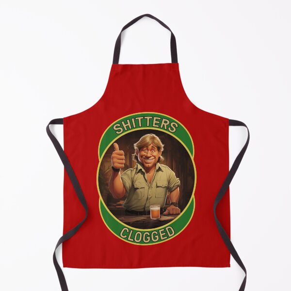 Item preview, Shitters clogged Aussie aus slang toilet humour designed and sold by ChadWizard.