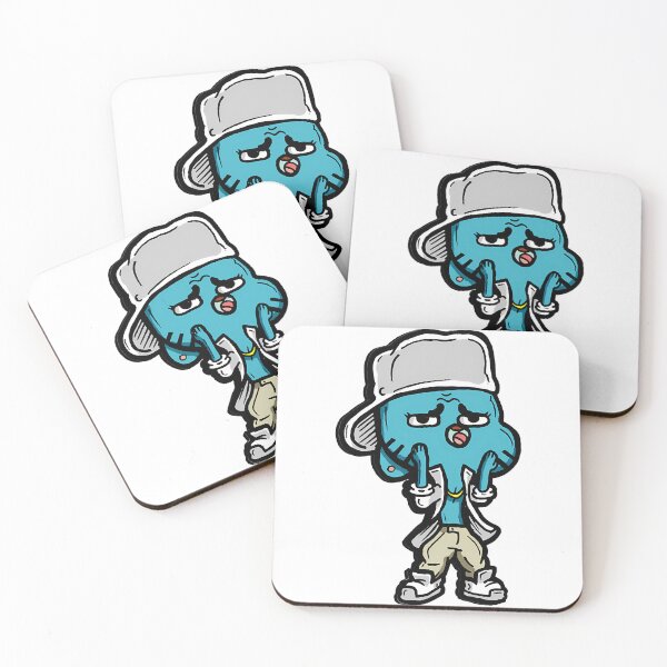 Item preview, Gumball from The Amazing World of Gumball™ Ocho’s Uncle Song designed and sold by HoneyAlmondAnd.