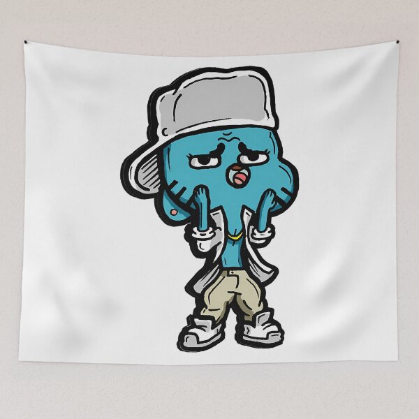 Item preview, Gumball from The Amazing World of Gumball™ Ocho’s Uncle Song designed and sold by HoneyAlmondAnd.