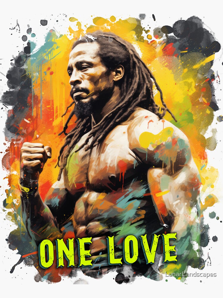 Bob Marley Poster Art by Florian Rodarte