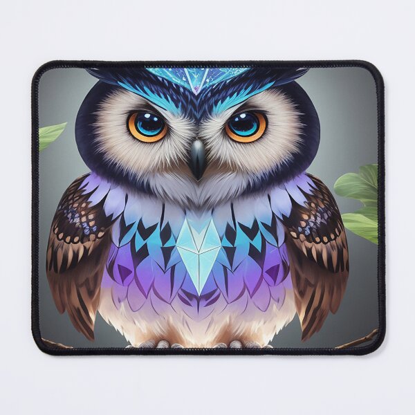 Item preview, Holographic owl 6 designed and sold by SchokoGoth.