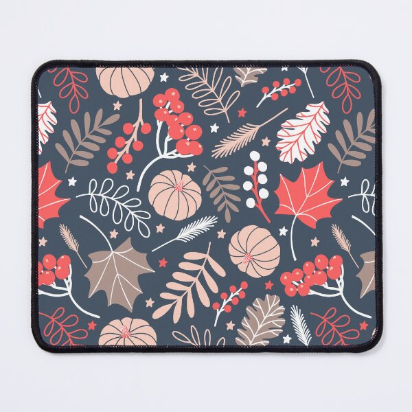 Item preview, Seasonal Autumn Botanical Pumpkin Berries Nature pattern designed and sold by Nicola-Rowe.