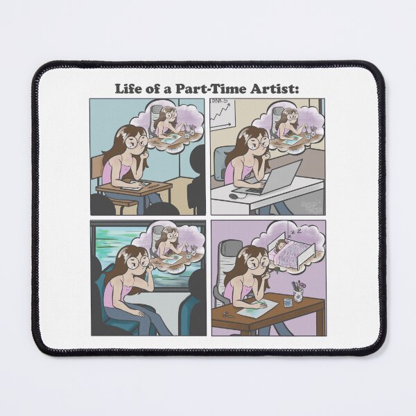 Item preview, Life of a Part-Time Artist Comic designed and sold by heleana.