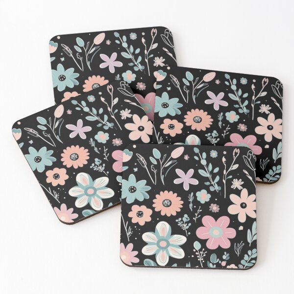 Item preview, Cute and Sweet: Candy-Colored Boho Blooms designed and sold by Aleksander Frączek.