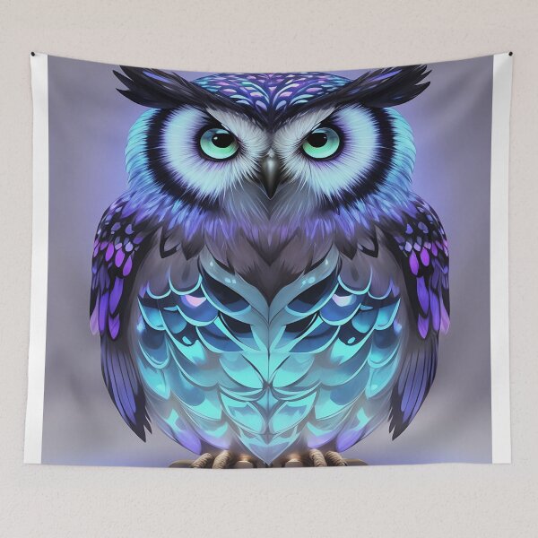 Item preview, Holographic owl 7 designed and sold by SchokoGoth.
