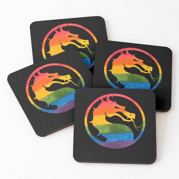 Artikelvorschau, Mortal Kombat Pride Month Drachen-Logo-Shirt entworfen und verkauft von Designercrawfo.