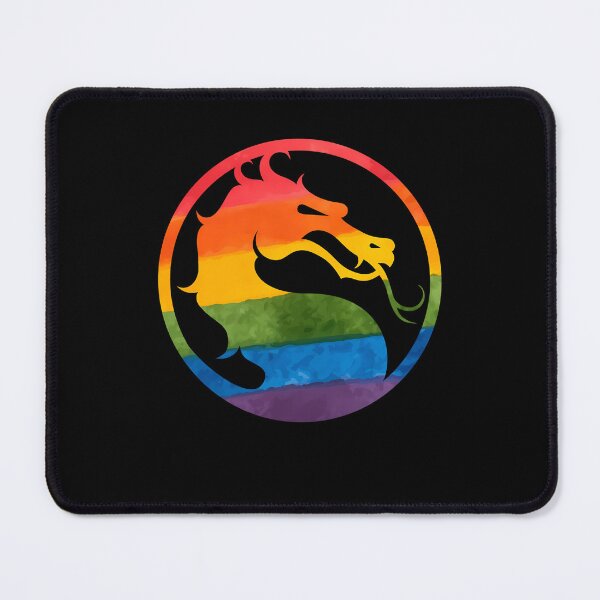 Item preview, Mortal Kombat Pride Month Dragon Logo Shirt designed and sold by Designercrawfo.