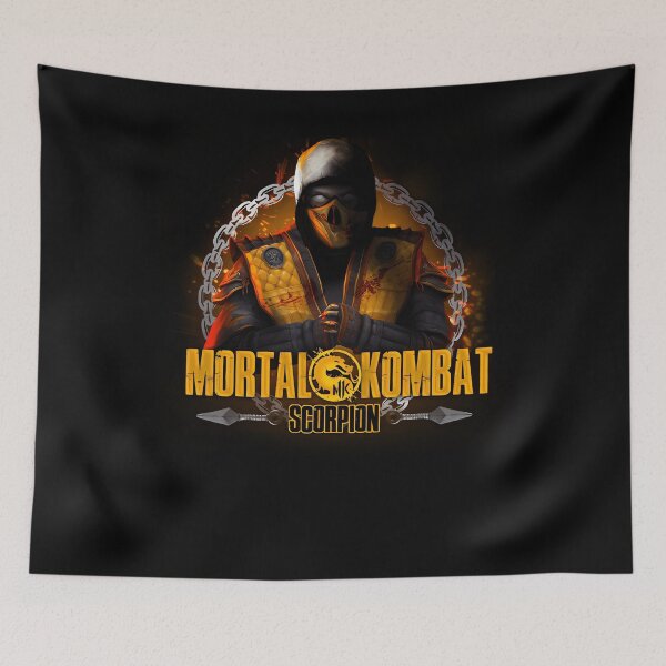 Item preview, Scorpion (Mortal Kombat) designed and sold by GarlicLimeFas.