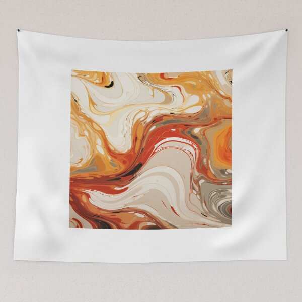 Item preview, Multicolor brown marble pattern designed and sold by SmileshareShop.
