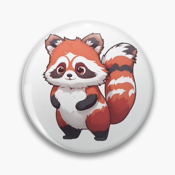Item preview, Red panda sticker designed and sold by ParkkerTos.