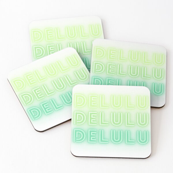 Item preview, DELULU NEON LOGHTS GREEN designed and sold by zvizdetss.