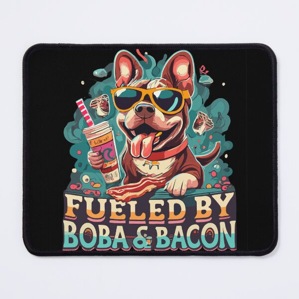 Item preview, Fueled By Boba & Bacon designed and sold by tw2us.