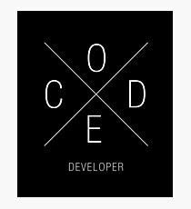CODE Developer Photographic Print