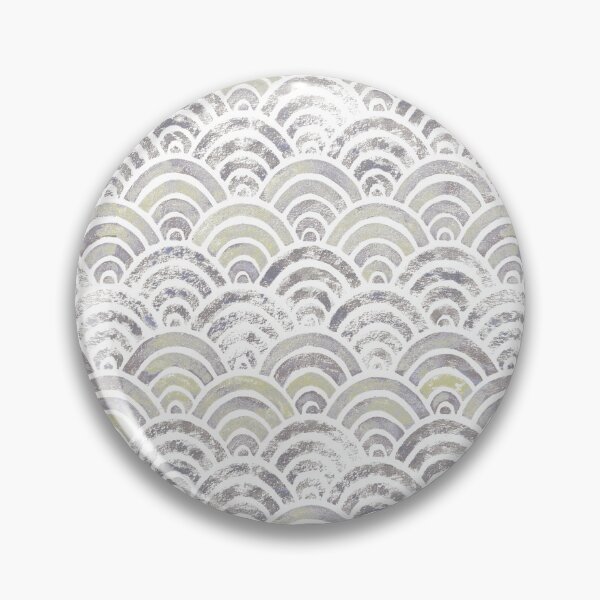 Item preview, Fish scales japanese pastel white designed and sold by Alessandro Remo Mazzoni Remotextiles.