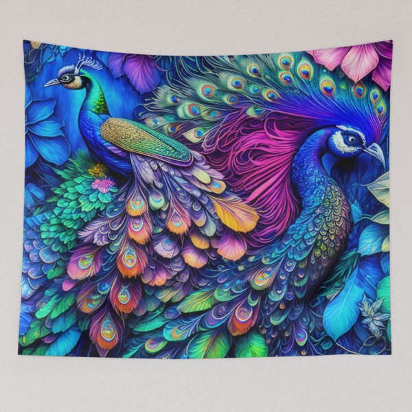 Item preview, Ornamental peacocks designed and sold by Garrulus glandarius.