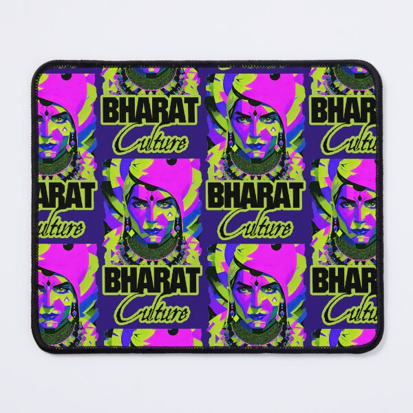 Item preview, Bharat indian culture sticker style graphic illustration designed and sold by ironpalette.