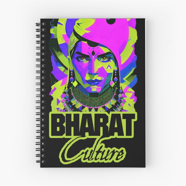 Item preview, Bharat indian culture sticker style graphic illustration designed and sold by ironpalette.