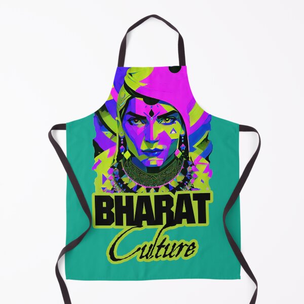 Item preview, Bharat indian culture sticker style graphic illustration designed and sold by ironpalette.
