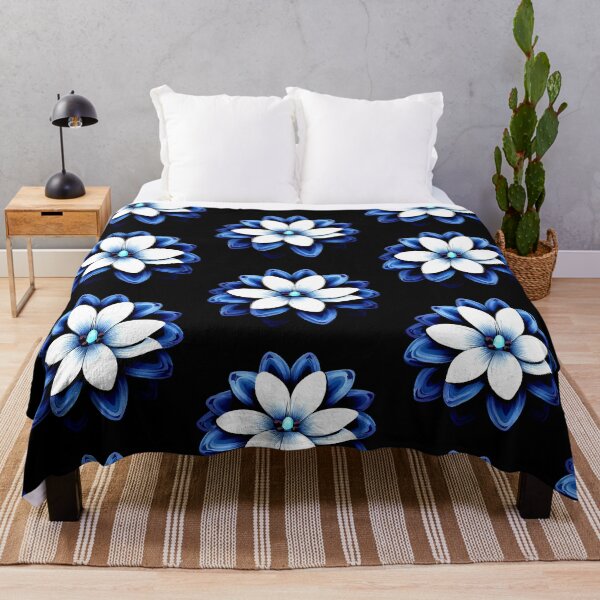 Item preview, Spanish blue flower designed and sold by Thedigital91.