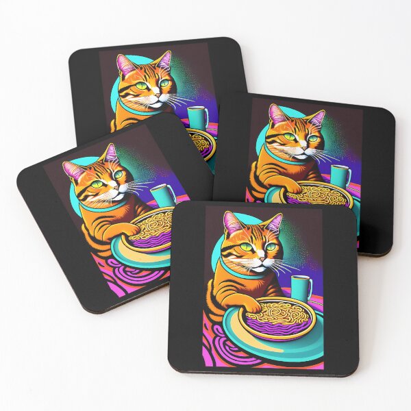 Item preview, Cat Eating Ra		 designed and sold by ljfisdut69.