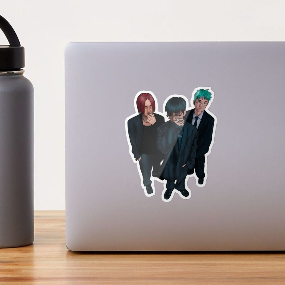 Wave to Earth stickers korean indie rock band singer artist kpop sticker  vinyl WATERPROOF