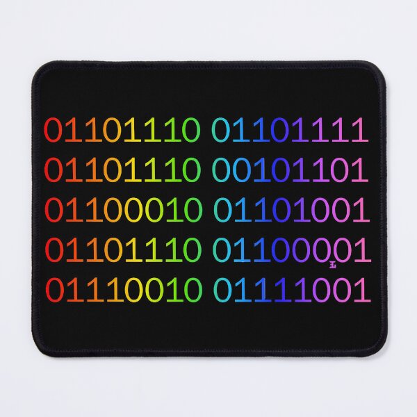 Item preview, NON-BINARY in binary code designed and sold by idjy.